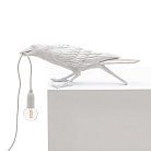 Настольная лампа Seletti 14733 Bird Lamp White Playing