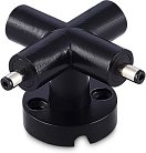 Токопроводящий Х-соединитель Donolux X Connector DL20651 B LINE
