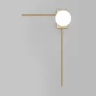Настенный светильник Eurosvet 40034/1 латунь Fredo a061469