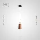 Подвесной светильник FINA Тип B. Размер S. Цвет Оранжевый Lampatron 6532-24507