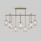 Потолочная люстра Eurosvet 60144/10 золото Inari a061944