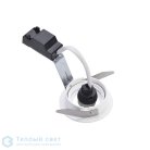 1001981 SLV NEW TRIA 68 ROUND GU10 CS/LS светильник встраиваемый, белый