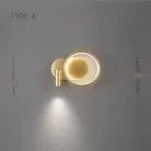 Бра CARIT Тип A. Цвет Латунь Lampatron f-carit-a-brass 7740-21736